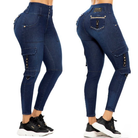 JEAN COLOMBIANO TIPO JOGGER N-4104