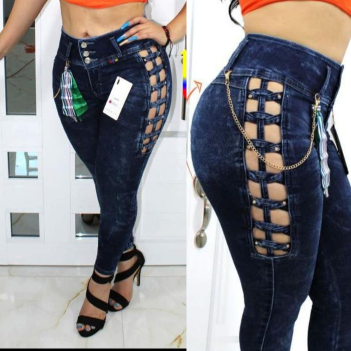 COLOMBIAN-CUT JEANS