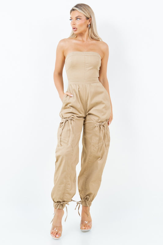 Jumpsuit con bolsas a los lados