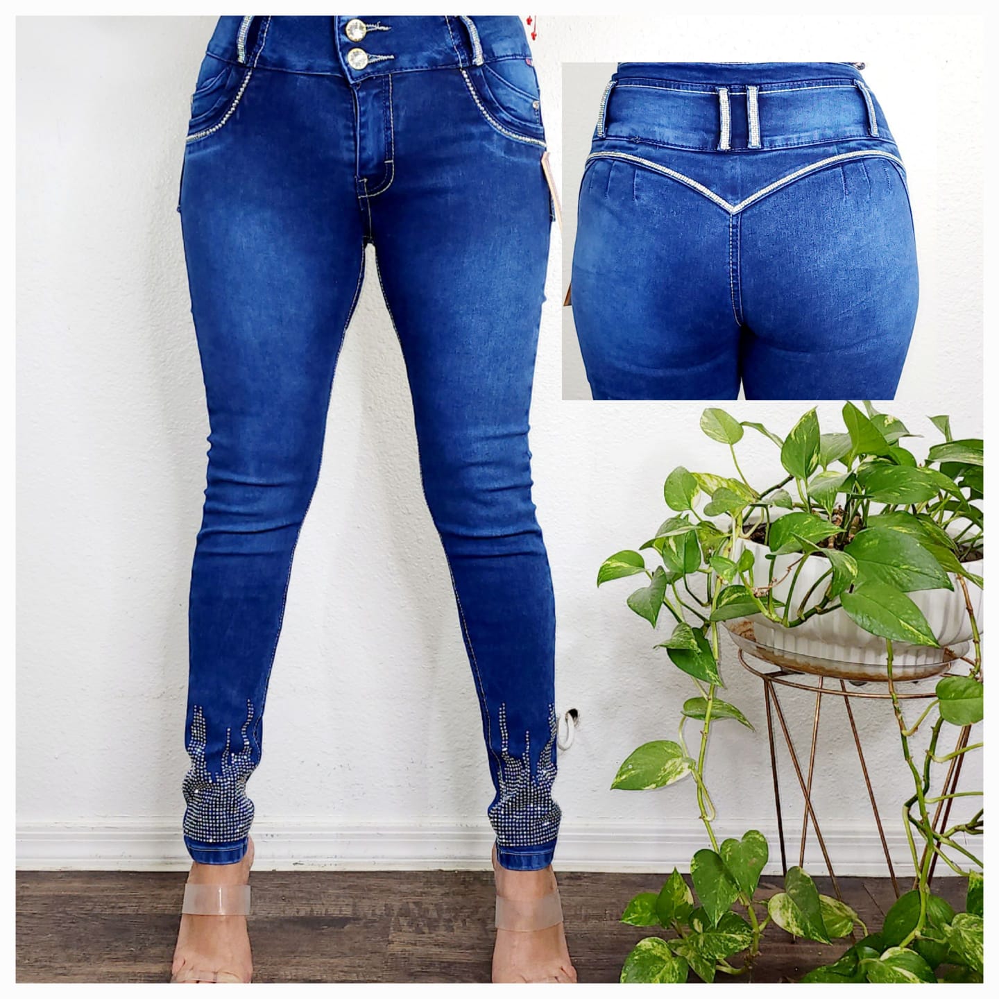 COLOMBIAN-CUT JEANS