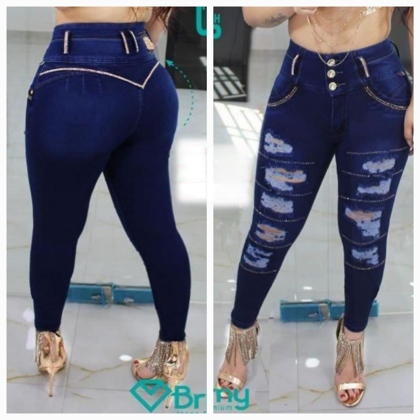 COLOMBIAN-CUT JEANS