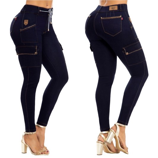 JEAN COLOMBIANO TIPO JOGGER LU-1162